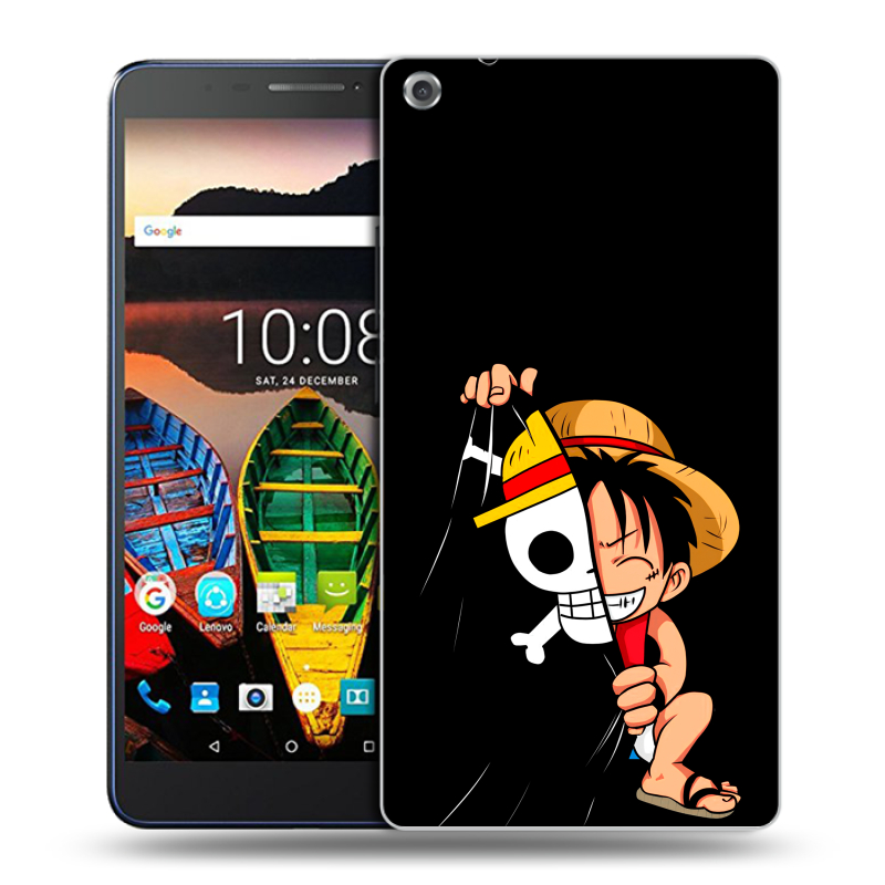 Силиконовый чехол на Lenovo Tab 3 7 Plus с принтом One Piece Ван Пис Силиконовый чехол на Lenovo Tab 3 7 Plus с принтом One Piece Ван Пис