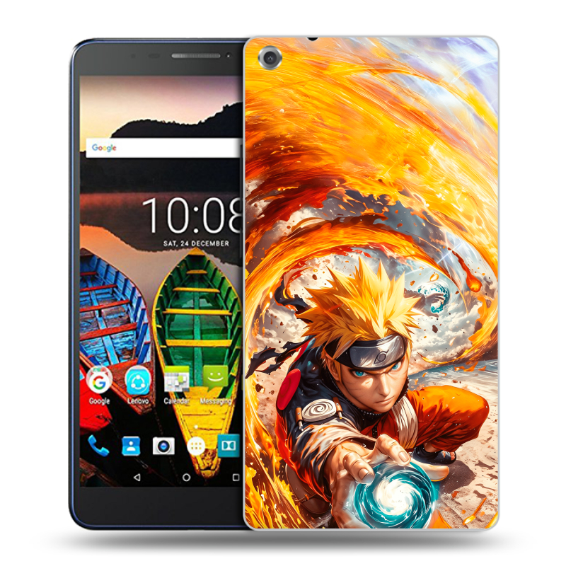 Силиконовый чехол на Lenovo Tab 3 7 Plus с принтом Аниме Наруто Naruto Силиконовый чехол на Lenovo Tab 3 7 Plus с принтом Аниме Наруто Naruto