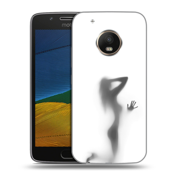 Силиконовый чехол на Lenovo Moto G5 с принтом Силуэт