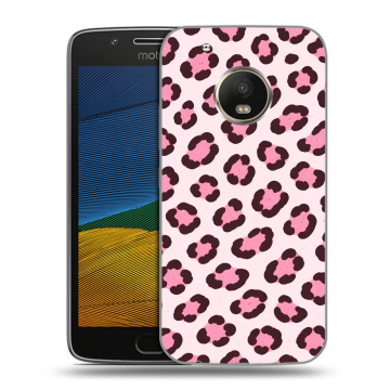 Силиконовый чехол на Lenovo Moto G5 с принтом для девочек