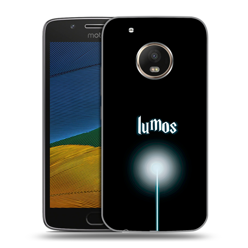Силиконовый чехол на Lenovo Moto G5 с принтом Harry Potter Гарри Поттер Силиконовый чехол на Lenovo Moto G5 с принтом Harry Potter Гарри Поттер