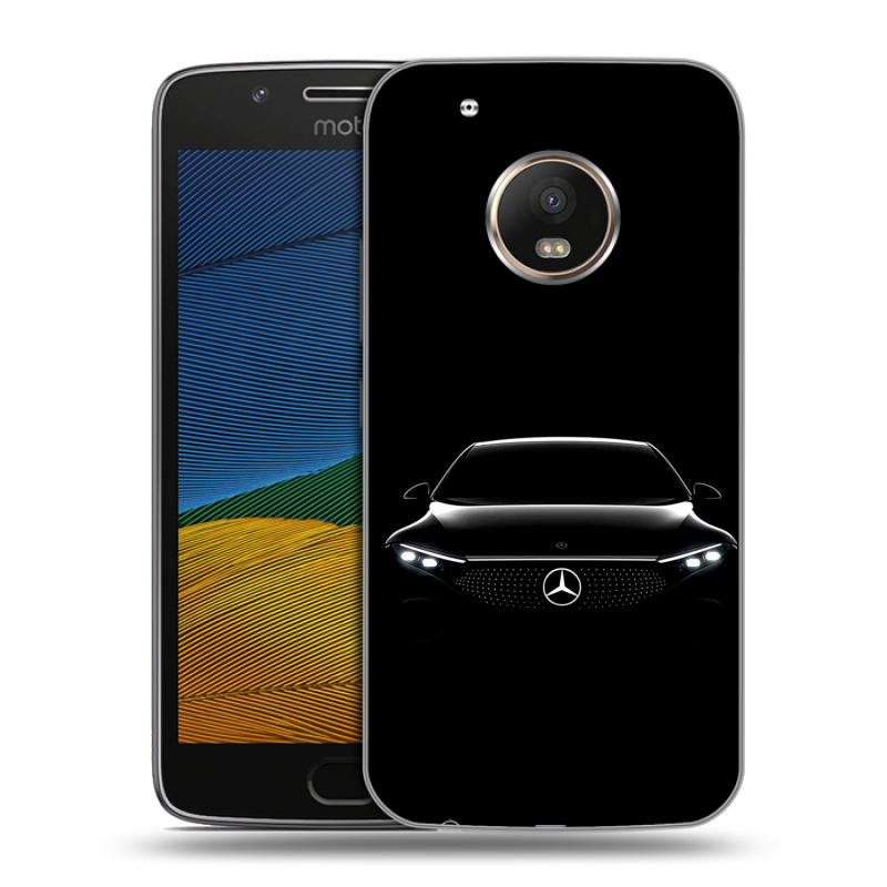 Пластиковый чехол на Lenovo Moto G5 с принтом Mercedes Мерседес Пластиковый чехол на Lenovo Moto G5 с принтом Mercedes Мерседес