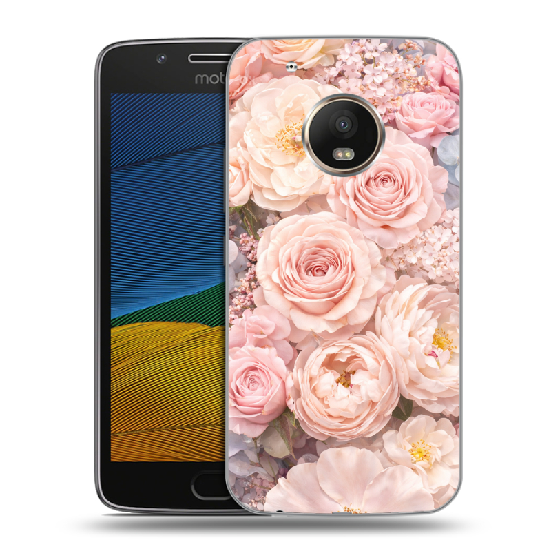 Пластиковый чехол на Lenovo Moto G5 с принтом женский Пластиковый чехол на Lenovo Moto G5 с принтом женский
