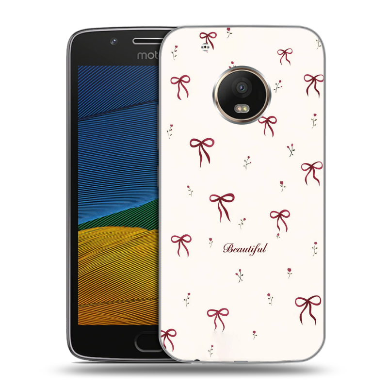 Пластиковый чехол на Lenovo Moto G5 с принтом для девочек Пластиковый чехол на Lenovo Moto G5 с принтом для девочек