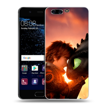 Силиконовый чехол на Huawei P10 с принтом Как приручить дракона Силиконовый чехол на Huawei P10 с принтом Как приручить дракона