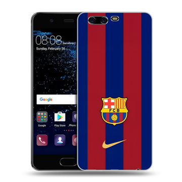 Силиконовый чехол на Huawei P10 с принтом Барселона Barcelona Силиконовый чехол на Huawei P10 с принтом Барселона Barcelona