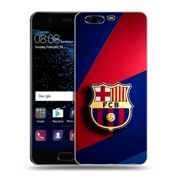 Силиконовый чехол на Huawei P10 с принтом Барселона Barcelona Силиконовый чехол на Huawei P10 с принтом Барселона Barcelona