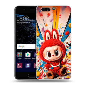Силиконовый чехол на Huawei P10 с принтом Labubu Лабубу Силиконовый чехол на Huawei P10 с принтом Labubu Лабубу