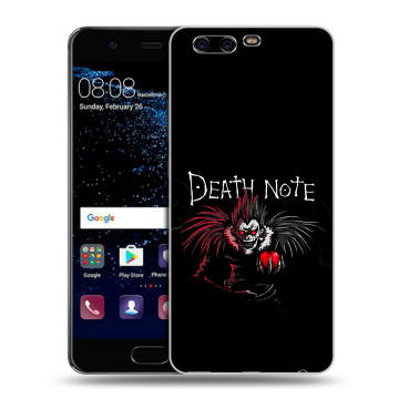 Силиконовый чехол на Huawei P10 с принтом Death note Тетрадь смерти Силиконовый чехол на Huawei P10 с принтом Death note Тетрадь смерти