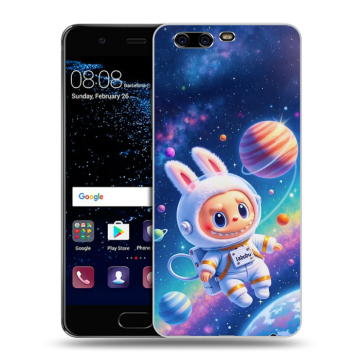 Силиконовый чехол на Huawei P10 с принтом Labubu Лабубу Силиконовый чехол на Huawei P10 с принтом Labubu Лабубу