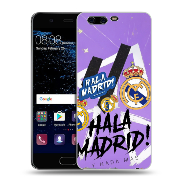 Силиконовый чехол на Huawei P10 с принтом Real Madrid Реал Мадрид