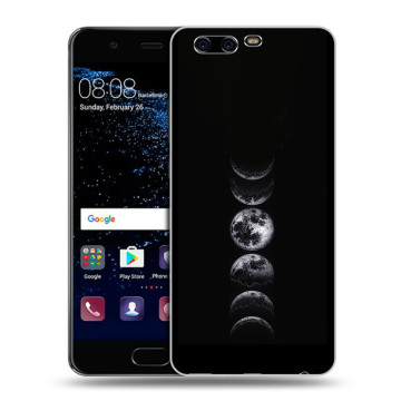Силиконовый чехол на Huawei P10 с принтом женский Силиконовый чехол на Huawei P10 с принтом женский