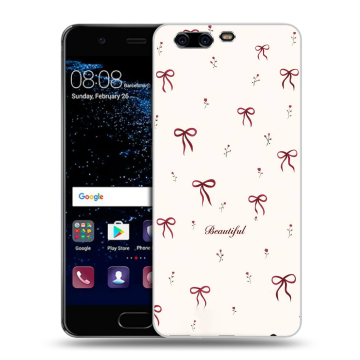 Силиконовый чехол на Huawei P10 с принтом для девочек