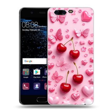 Силиконовый чехол на Huawei P10 с принтом для девочек Силиконовый чехол на Huawei P10 с принтом для девочек