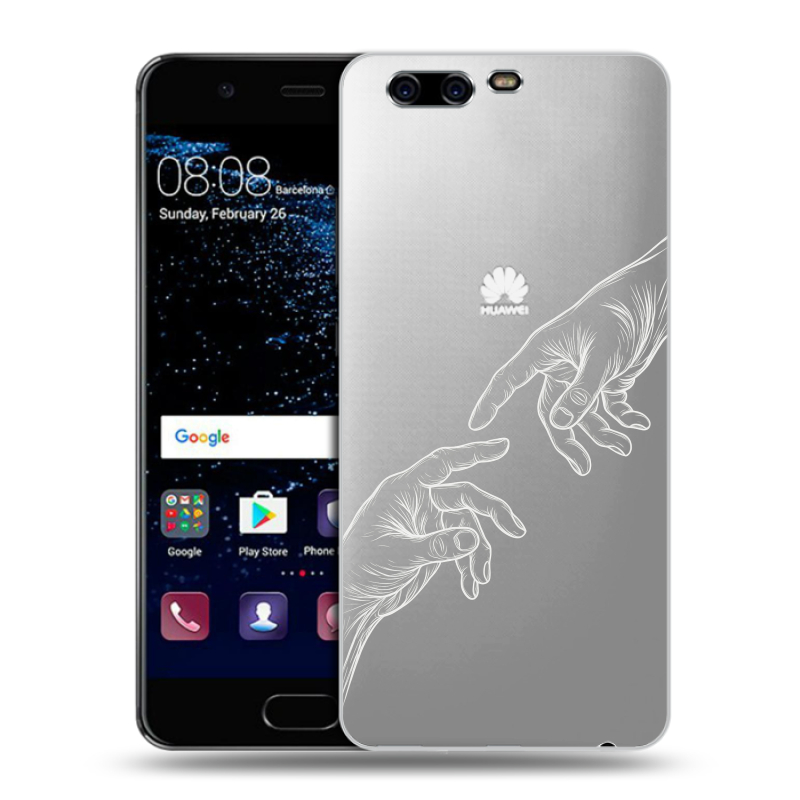 Силиконовый чехол на Huawei P10 с принтом Сотворение мира Силиконовый чехол на Huawei P10 с принтом Сотворение мира