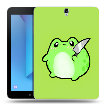 Силиконовый чехол на Samsung Galaxy Tab S3 с принтом Лягушенок Силиконовый чехол на Samsung Galaxy Tab S3 с принтом Лягушенок