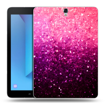 Силиконовый чехол на Samsung Galaxy Tab S3 с принтом Блестки