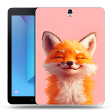 Силиконовый чехол на Samsung Galaxy Tab S3 с принтом милая лиса Силиконовый чехол на Samsung Galaxy Tab S3 с принтом милая лиса