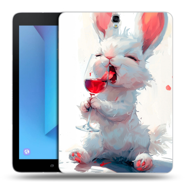 Силиконовый чехол на Samsung Galaxy Tab S3 с принтом кролик зайчик Силиконовый чехол на Samsung Galaxy Tab S3 с принтом кролик зайчик
