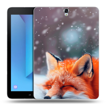 Силиконовый чехол на Samsung Galaxy Tab S3 с принтом лиса