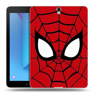 Силиконовый чехол на Samsung Galaxy Tab S3 с принтом человек паук spiderman