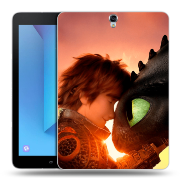 Силиконовый чехол на Samsung Galaxy Tab S3 с принтом Как приручить дракона Силиконовый чехол на Samsung Galaxy Tab S3 с принтом Как приручить дракона