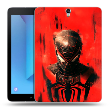 Силиконовый чехол на Samsung Galaxy Tab S3 с принтом человек паук spiderman Силиконовый чехол на Samsung Galaxy Tab S3 с принтом человек паук spiderman
