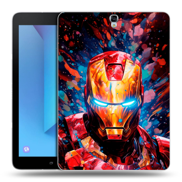 Силиконовый чехол на Samsung Galaxy Tab S3 с принтом Железный человек Ironman Силиконовый чехол на Samsung Galaxy Tab S3 с принтом Железный человек Ironman