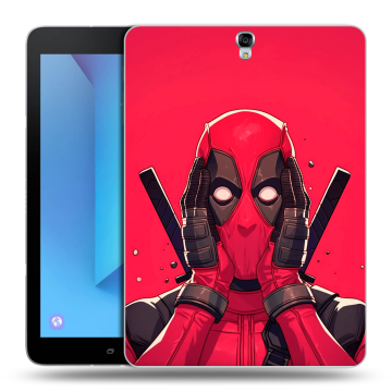 Силиконовый чехол на Samsung Galaxy Tab S3 с принтом Дедпул Deadpool Силиконовый чехол на Samsung Galaxy Tab S3 с принтом Дедпул Deadpool