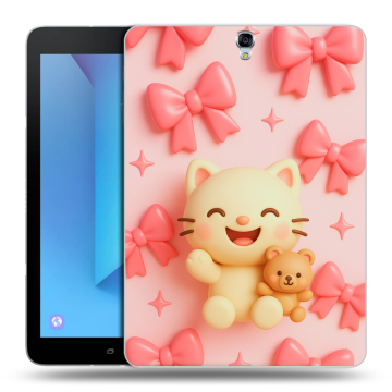 Силиконовый чехол на Samsung Galaxy Tab S3 с принтом для девочек