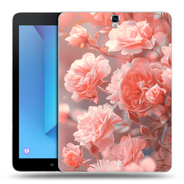 Силиконовый чехол на Samsung Galaxy Tab S3 с принтом Розы цветы Силиконовый чехол на Samsung Galaxy Tab S3 с принтом Розы цветы
