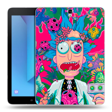 Силиконовый чехол на Samsung Galaxy Tab S3 с принтом Рик и Морти Rick Morty Силиконовый чехол на Samsung Galaxy Tab S3 с принтом Рик и Морти Rick Morty