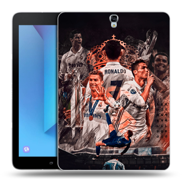 Силиконовый чехол на Samsung Galaxy Tab S3 с принтом Реал Роналдо Real Ronaldo Силиконовый чехол на Samsung Galaxy Tab S3 с принтом Реал Роналдо Real Ronaldo