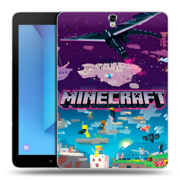 Силиконовый чехол на Samsung Galaxy Tab S3 с принтом Майнкрафт Minecraft Силиконовый чехол на Samsung Galaxy Tab S3 с принтом Майнкрафт Minecraft