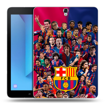 Силиконовый чехол на Samsung Galaxy Tab S3 с принтом Барселона Barcelona Силиконовый чехол на Samsung Galaxy Tab S3 с принтом Барселона Barcelona