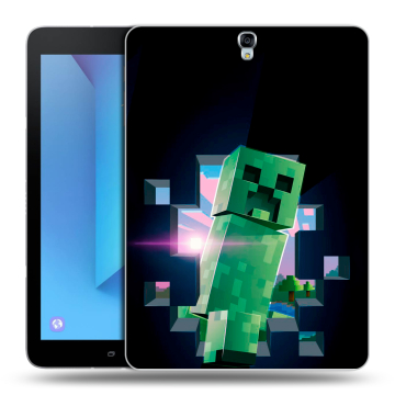 Силиконовый чехол на Samsung Galaxy Tab S3 с принтом Майнкрафт Minecraft Силиконовый чехол на Samsung Galaxy Tab S3 с принтом Майнкрафт Minecraft
