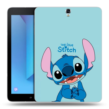 Силиконовый чехол на Samsung Galaxy Tab S3 с принтом Лило и Стич Силиконовый чехол на Samsung Galaxy Tab S3 с принтом Лило и Стич