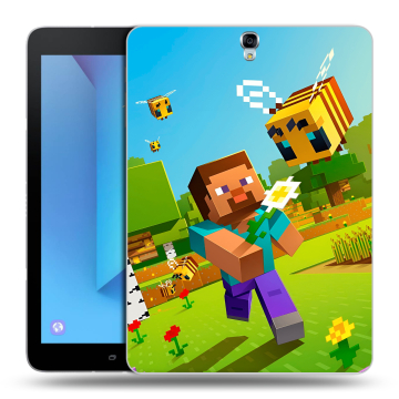 Силиконовый чехол на Samsung Galaxy Tab S3 с принтом Майнкрафт Minecraft Силиконовый чехол на Samsung Galaxy Tab S3 с принтом Майнкрафт Minecraft