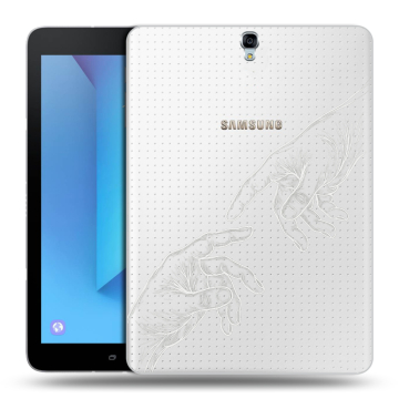 Силиконовый чехол на Samsung Galaxy Tab S3 с принтом Сотворение мира