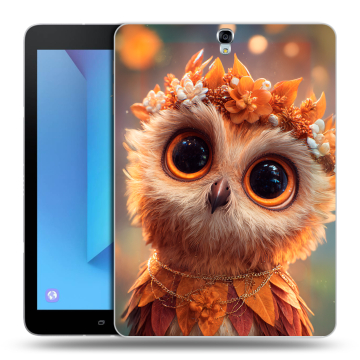 Силиконовый чехол на Samsung Galaxy Tab S3 с принтом Милая сова