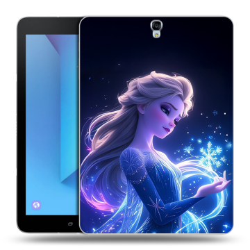 Силиконовый чехол на Samsung Galaxy Tab S3 с принтом Холодное сердце Frozen Силиконовый чехол на Samsung Galaxy Tab S3 с принтом Холодное сердце Frozen
