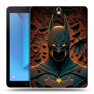 Силиконовый чехол на Samsung Galaxy Tab S3 с принтом Batman Бэтмен