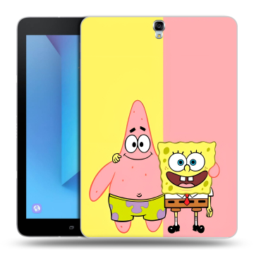 Силиконовый чехол на Samsung Galaxy Tab S3 с принтом Спанч боб Спанчбоб Силиконовый чехол на Samsung Galaxy Tab S3 с принтом Спанч боб Спанчбоб