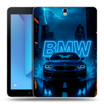 Силиконовый чехол на Samsung Galaxy Tab S3 с принтом BMW БМВ Силиконовый чехол на Samsung Galaxy Tab S3 с принтом BMW БМВ