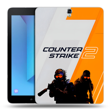 Силиконовый чехол на Samsung Galaxy Tab S3 с принтом Counter Strike Силиконовый чехол на Samsung Galaxy Tab S3 с принтом Counter Strike