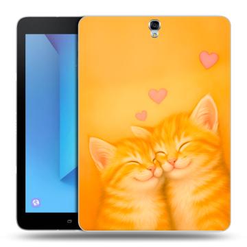 Силиконовый чехол на Samsung Galaxy Tab S3 с принтом Милые котята Силиконовый чехол на Samsung Galaxy Tab S3 с принтом Милые котята