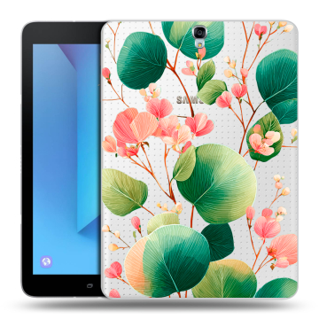 Силиконовый чехол на Samsung Galaxy Tab S3 с принтом женский