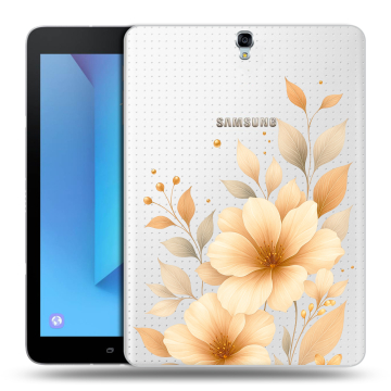 Силиконовый чехол на Samsung Galaxy Tab S3 с принтом для девушки