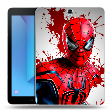 Силиконовый чехол на Samsung Galaxy Tab S3 с принтом Spiderman Человек паук