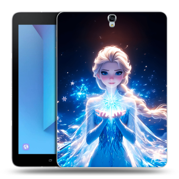 Силиконовый чехол на Samsung Galaxy Tab S3 с принтом Холодное сердце Frozen Силиконовый чехол на Samsung Galaxy Tab S3 с принтом Холодное сердце Frozen